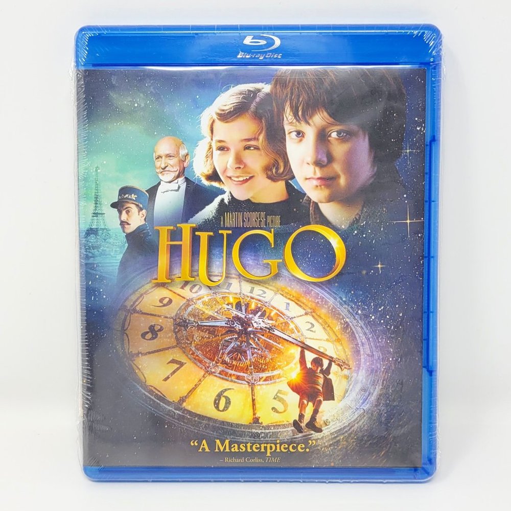 Hugo (DVD, Blu-ray, 1080p, 2012) Brand New & Factory Sealed